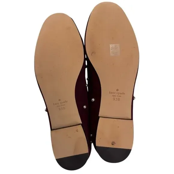 KATE SPADE $249 Claudia Pearl Flats SZ 9.5 NARROW - Picture 11 of 11